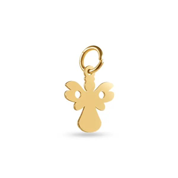 Pandantiv aur 14k cu ingeras