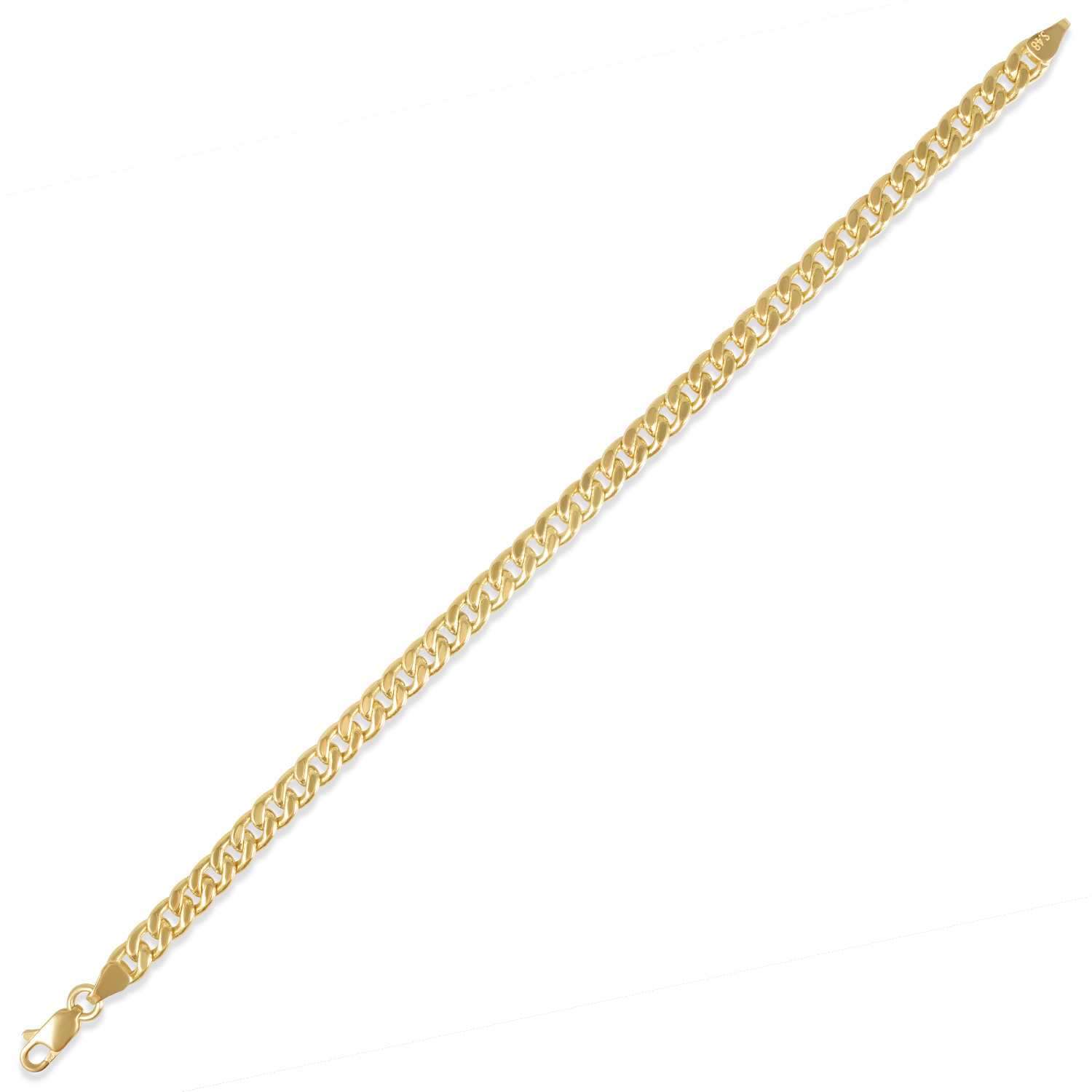 Bratara aur 14K Cuban Fine Shine