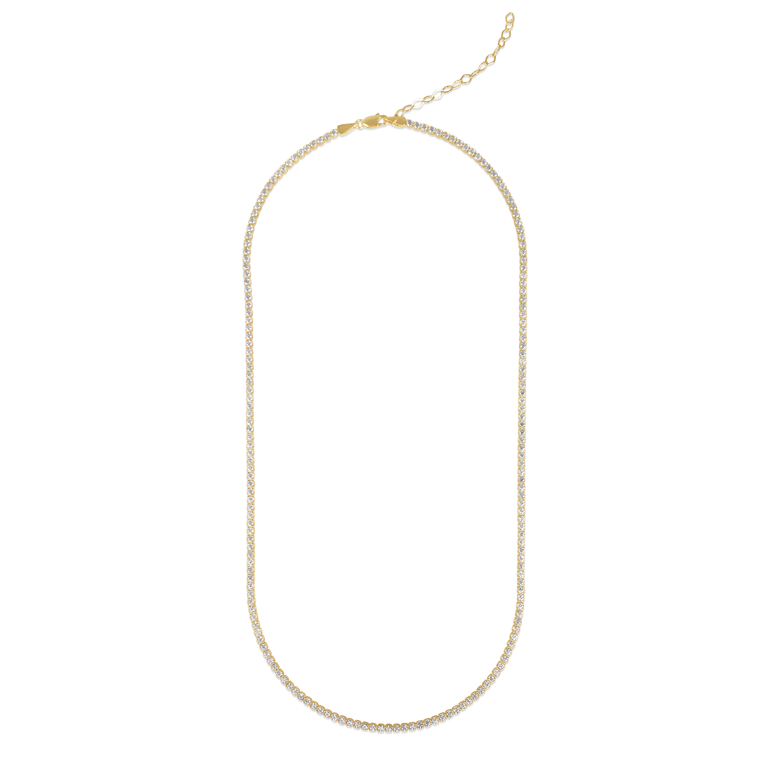 Colier aur 14k Tennis Pure Glow