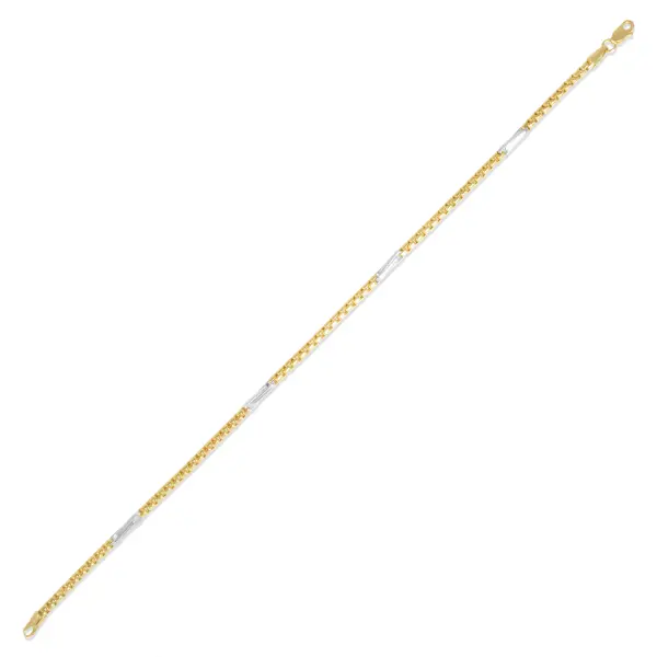 Bratara aur 14K Golden Line Elegance