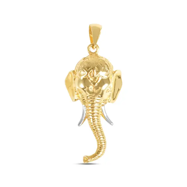 Pandantiv aur 14K cu elefant Elephant Charm