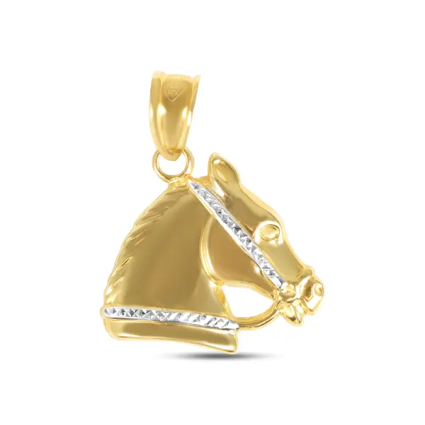 Pandantiv aur 14K cu cal Golden Spirit