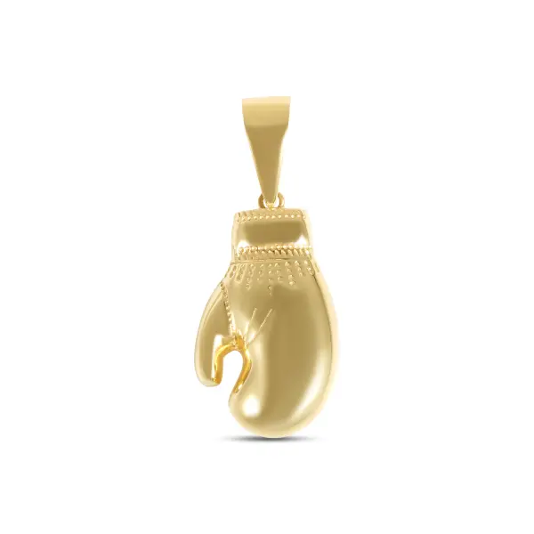 Pandantiv aur 14K cu manusa Gold Strike Glove
