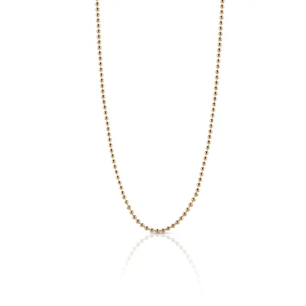 Lant aur 14k cu bile Golden Sphere Line