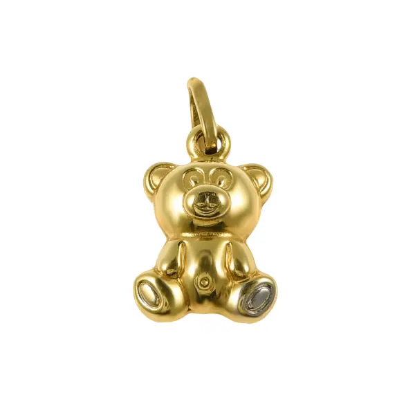 Pandantiv aur 14K cu ursulet Teddy Charm Gold