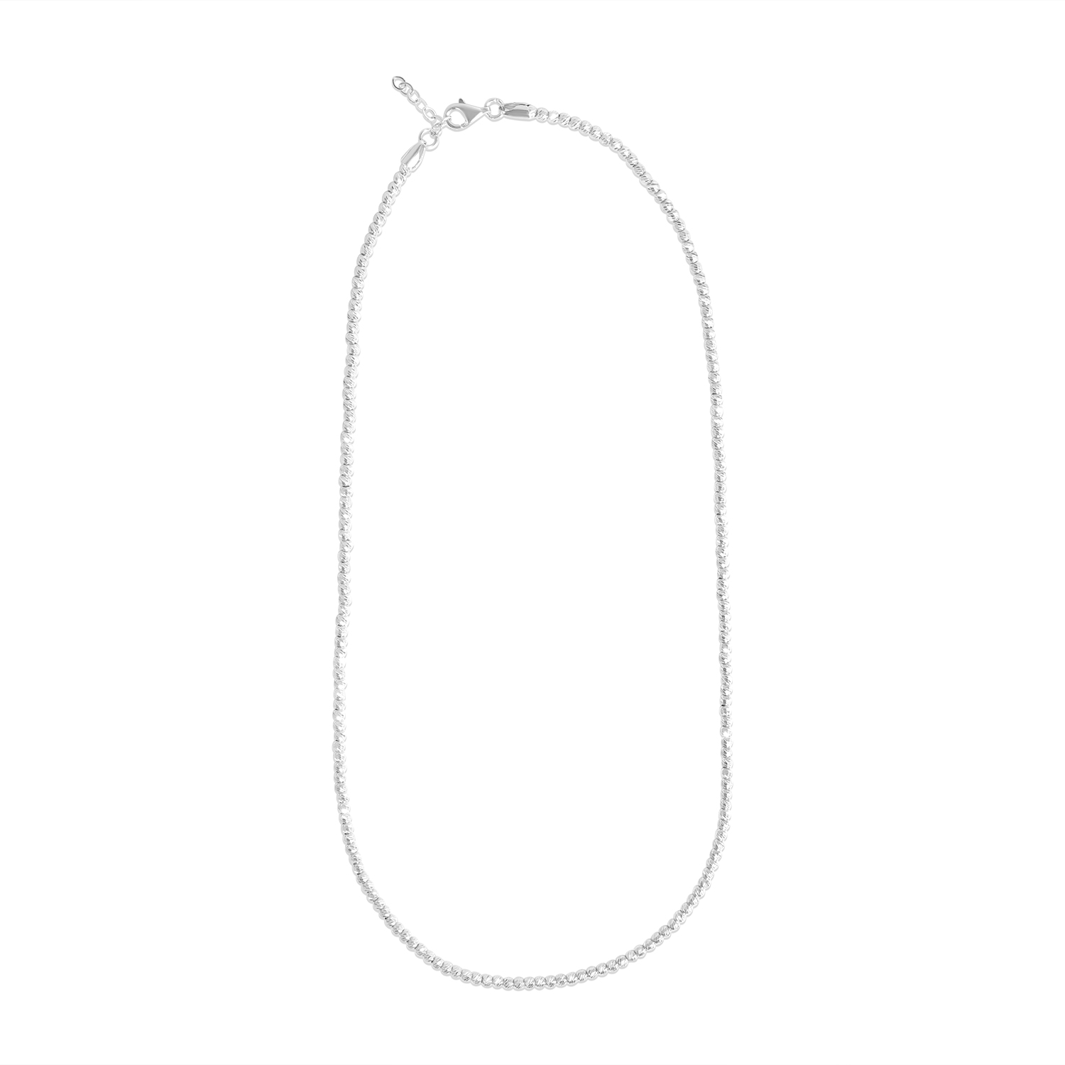 Lant aur 14k cu bile rotunde texturate Moonlight Beads