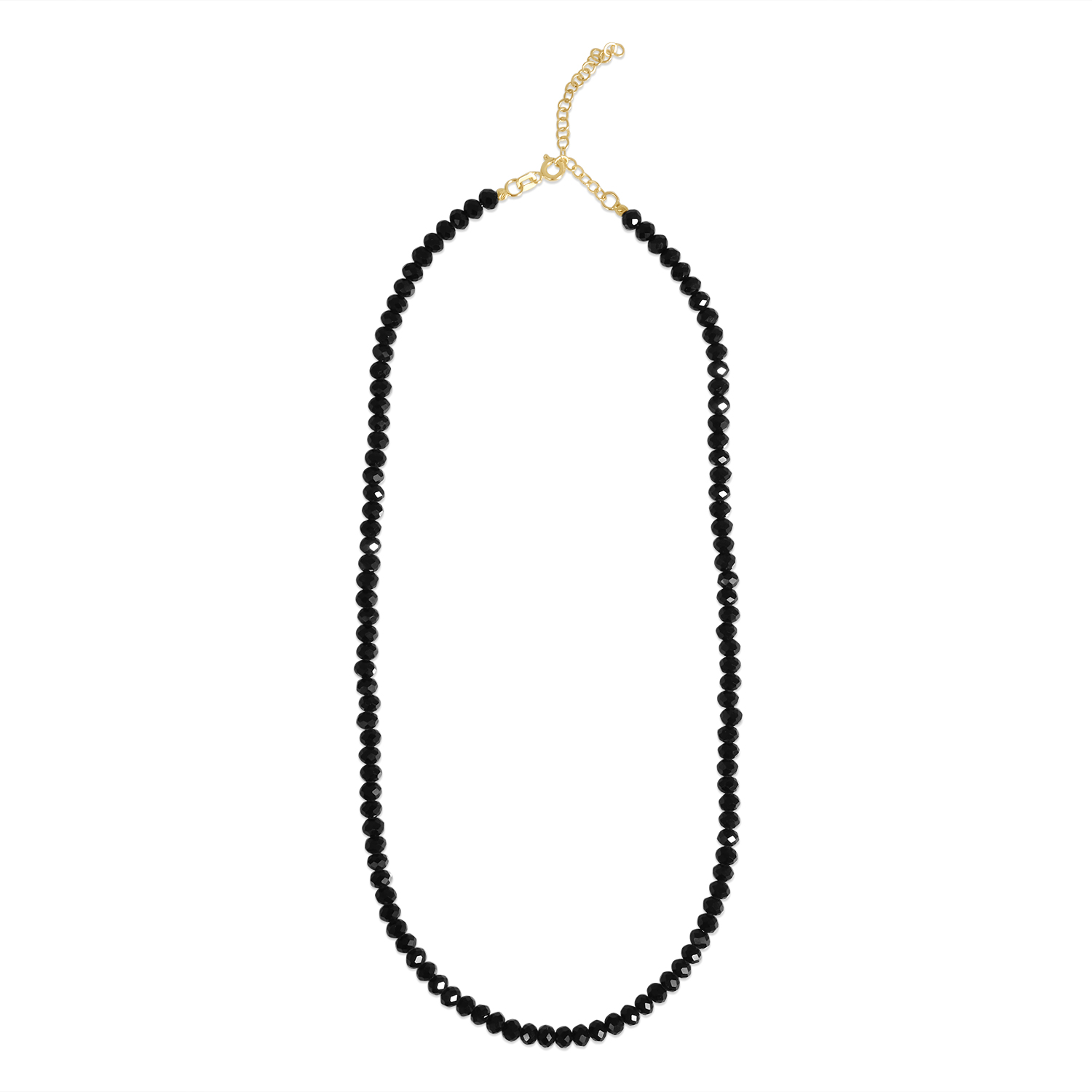 Colier aur 14k cu pietre Zirconia negre Midnight Spark