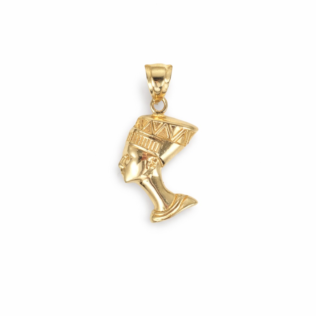 Pandantiv aur 14K Regina Nefertiti Royal Heritage