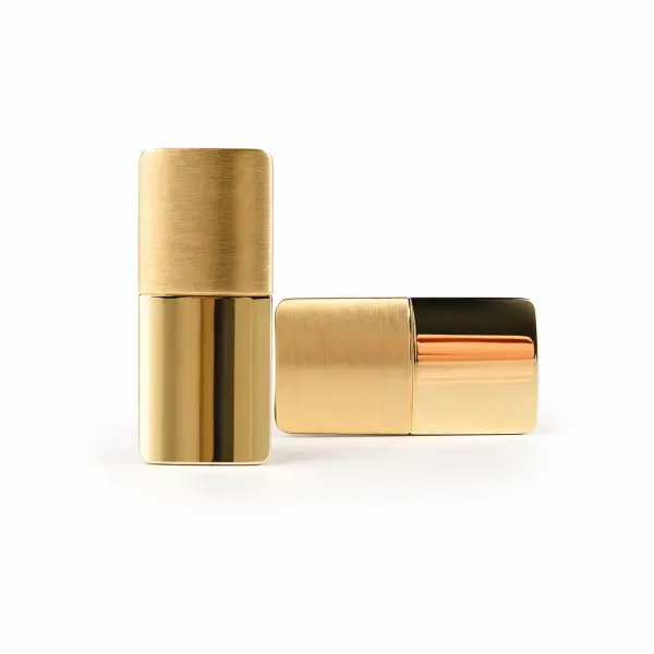 Butoni aur 14K bicolori lucios mat Dual Finish Prestige
