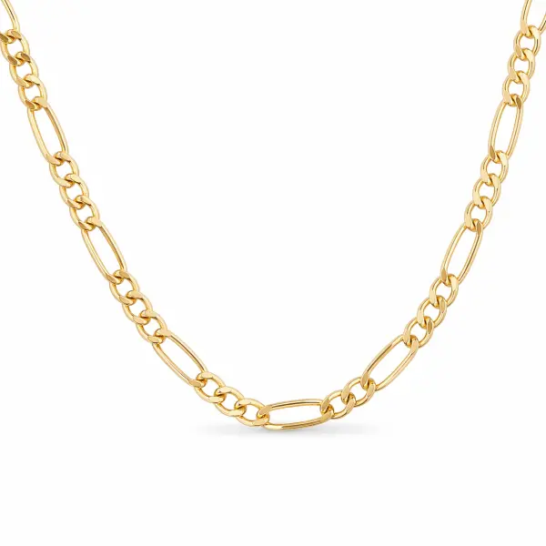 Lant aur 14k Figaro Clasic Bold Line