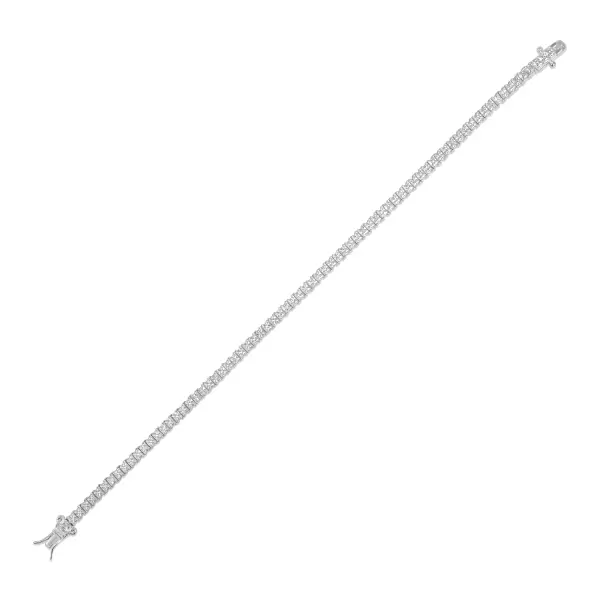 Bratara argint tennis cu pietre zirconia Classic Silver Tennis Shine