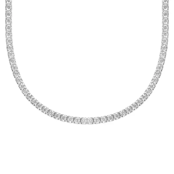 Colier de argint Tennis cu pietre Zirconia Royal Spark