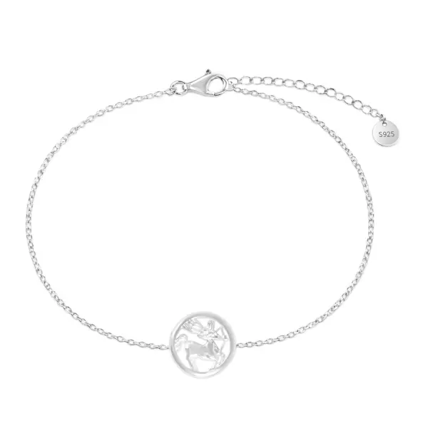 Bratara argint cu zodia Sagetator Zodiac Essence