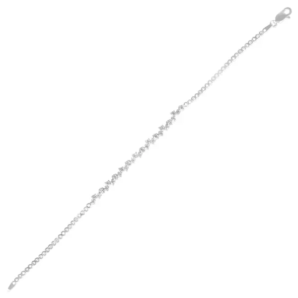 Bratara argint pavata cu pietre Zirconia Full Sparkle Elegance